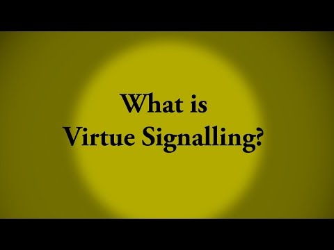 Virtue Signaling